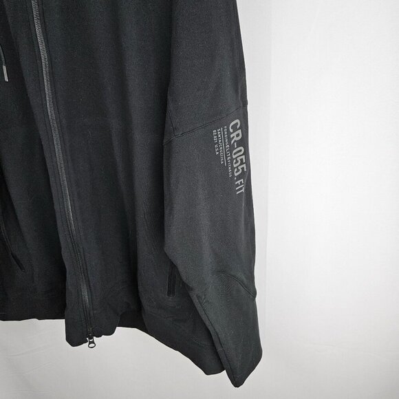 Reebok CrossFit Zip Up Rare 2014 Hoodie Jacket Men's 2XL Santa Cruz CA, CR-055 - Picture 5 of 12